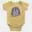 Dhoni – Perra Kettale Summa Adhirudhilla Short Sleeve Baby Onesie in Butter Color